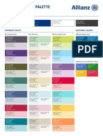 Allianz Colour Palette PDF