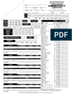 DND 3.5 Character Sheet PDF