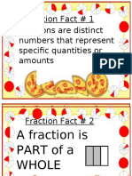 Fraction Truths Facts1 Through 5