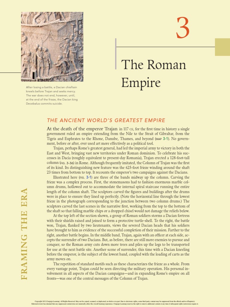 03 - The Roman Empire PDF | PDF | Etruscan Civilization | Roman Empire