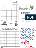 Battleship Game Coordinate Graphing Game