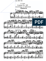 BWV 182 Coro y Reducción PDF