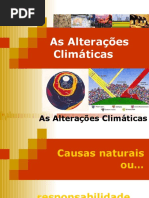 Alterações climáticas STC  igor