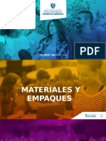 Clase 4 Materiales y Empaques