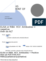 Diagnosis &treatment of Hep C