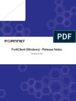 Forticlient 6.0.8 Windows Release Notes