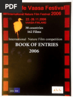 Wildlife Vaasa Festival - Book of Entries 2006 | PDF | Filmmaking ...