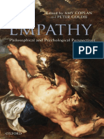 Amy Coplan & Peter Goldie - Empathy. Philosophical and Psychological Perspectives PDF