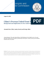 China's Overseas United Front Work - Background and Implications For US - Final - 0 PDF