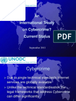 An International Treaty On Cybercrime - Current Status