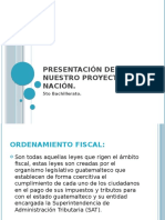 Presentación de Nuestro Proyecto Nación 123