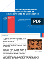 Hidrogología Cementerios 11-09-2019