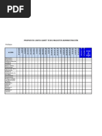 Ejemplo Carta Gantt  Informática y tecnología de la 