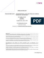Danielis Bernoulli Hydrodynamica Sive de Viribus Et Motibus Fluidorum Commentar PDF