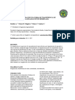 EVAPORACIÓN. Segundo Informe de Masa