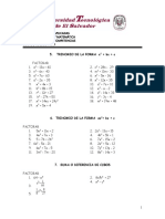 Guía de Factoreo No. 3. Unidad II