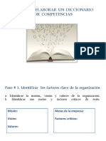 Guia para Elaborar Un Diccionario Por Competencias