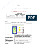 Taller Tablas