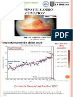 El Niño y El Cambio Climático