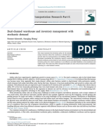 Dual-Channel Warehouse and Inventory Management With