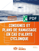 Plan de Ramassage Alerte Cyclonique Nouméa