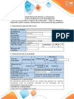 Guía de actividades y rúbrica de evaluación - Paso 3- Plantear hipótesis sobre causas y determinar consecuencias del problema614