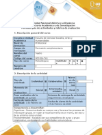 Guía de Actividades y Rubrica de Evaluación - Fase 1-Reconocimiento Del Curso