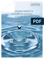 2.-Manual para El Cálculo de Población de Proyecto y Dotación MAPAS 2015