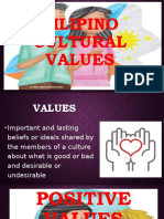 Filipino Cultural Values NN