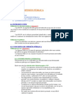 Relaciones Públicas Tema 6 - La Opinión Pública