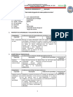 Sesión de Aprendizaje - Ept2020