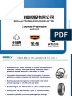 GEELY Corporate Presentation PDF