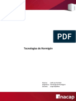 INFORME Tecnologías de Hormigón - HORMIGON I