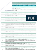 AAPEF - Programa de Actividades 2011