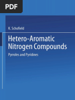 K. Schofield PH.D., D.SC., F.R.I.C. (Auth.) - Hetero-Aromatic Nitrogen Compounds - Pyrroles and Pyridines-Springer US (1967) PDF