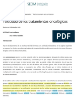 Efectos Secundarios de La Quimioterapia - SEOM - Sociedad Española de Oncología Médica 2019 PDF