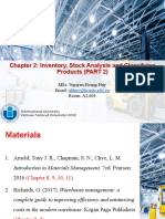 Chapter 2 - Inventory, Stock Analysis and Classifying Products - Part 2