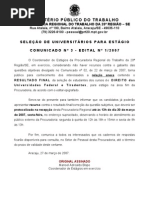 Ministerio Publico Do Trabalho