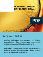Materi 10 Kebijakan Fiskal Dalam Perspektif Ekonomi Islam