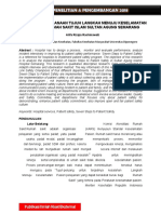 Artikel Penelitian - ANALISIS PELAKSANAAN TUJUH LANGKAH MENUJU KESELAMATAN PASIEN DI RUMAH SAKIT ISLAM SULTAN AGUNG SEMARANG