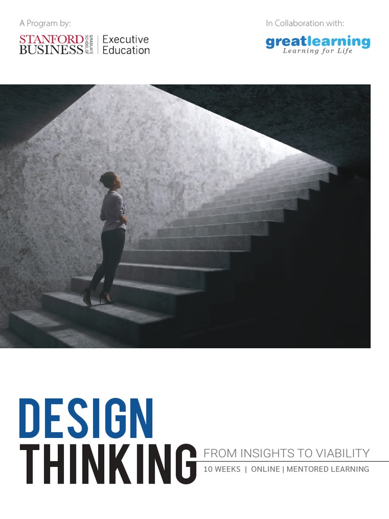 Stanford Design Thinking Course Overview | PDF | Design Thinking ...