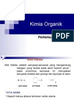 Kimia Organik-3 (Alkil Halida)