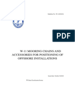 W11W11 MOORING CHAINS AND ACCESSORIES FOR POSITIONING OF OFFSHORE INSTALLATIONSclean PDF