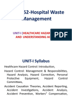 Unit 1 Hazard Control Management Responsibility