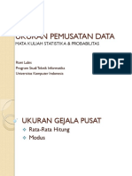 STAT 05 (Ukuran Pemusatan Data)