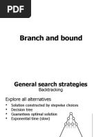 DAA Branch and Bound