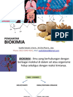 1 - Pengantar Biokimia