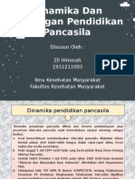 Dinamika Pendidikan Pancasila