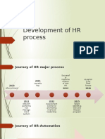 HR Process Evolution and Re-Engineering