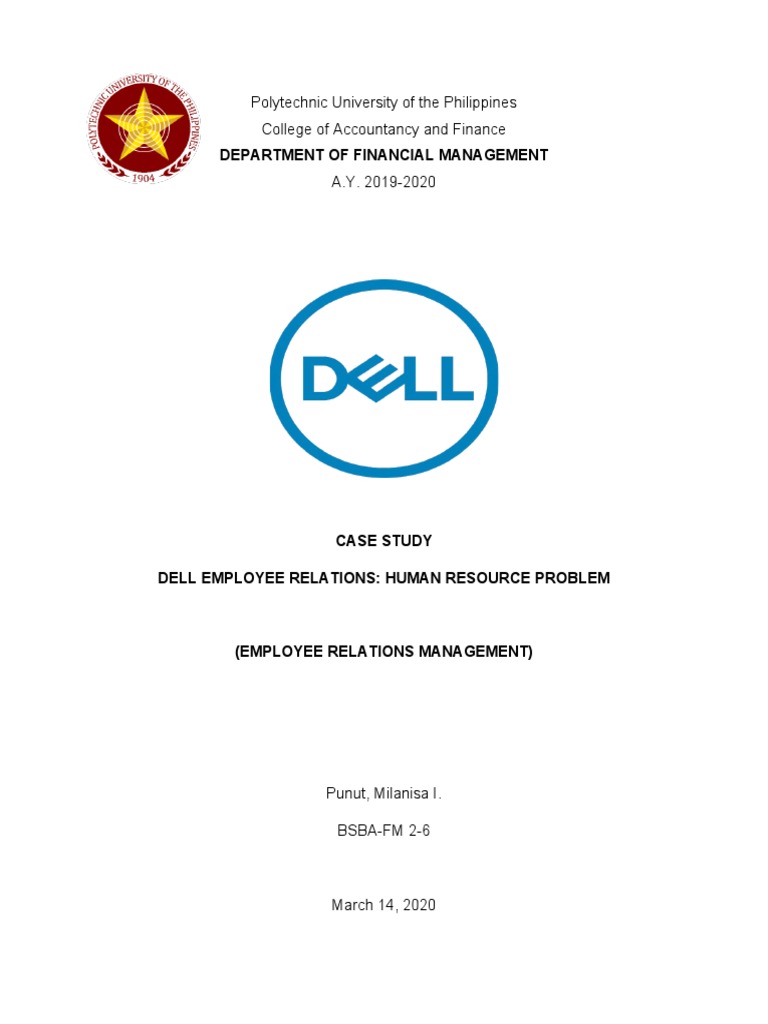 Case Study-Employee Relation Management | PDF | Dell | Human Resource